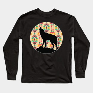 Wolf Pattern - 8 Long Sleeve T-Shirt
